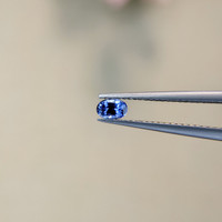 0.38 Ct. Blue Sapphire from Ceylon (Sri Lanka) Life Style