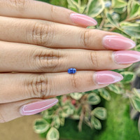 0.38 Ct. Blue Sapphire from Ceylon (Sri Lanka) Life Style