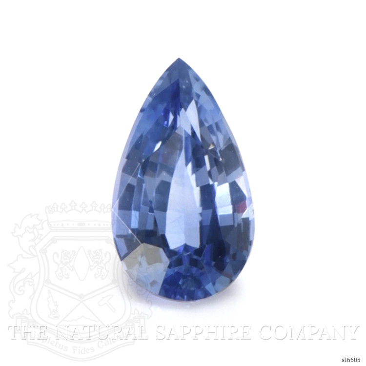 0.58 Ct. Blue Sapphire from Ceylon (Sri Lanka)
