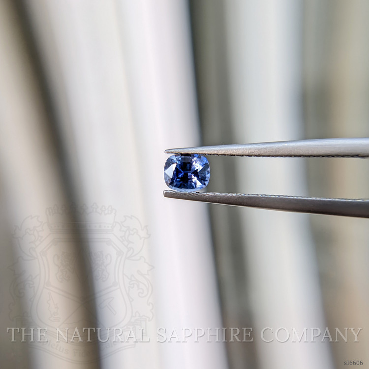 0.51 Ct. Blue Sapphire from Ceylon (Sri Lanka)