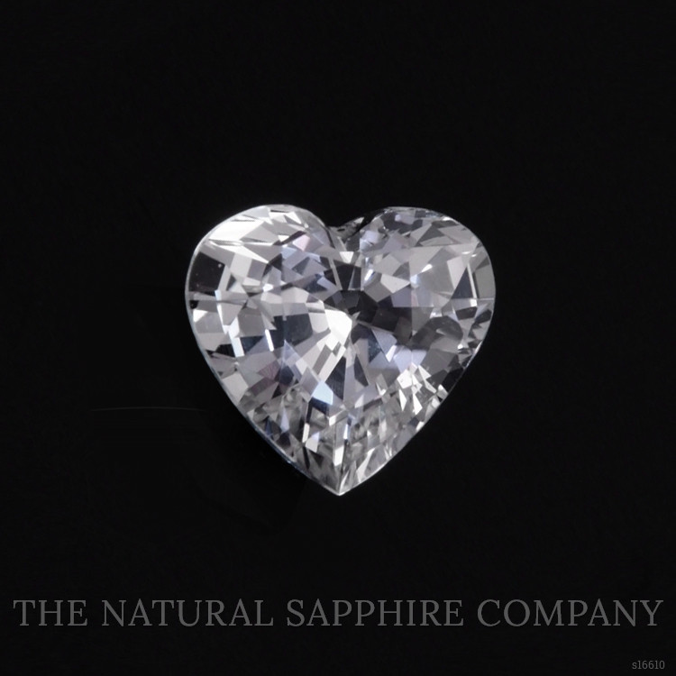 0.98 Ct. White Sapphire from Ceylon (Sri Lanka)