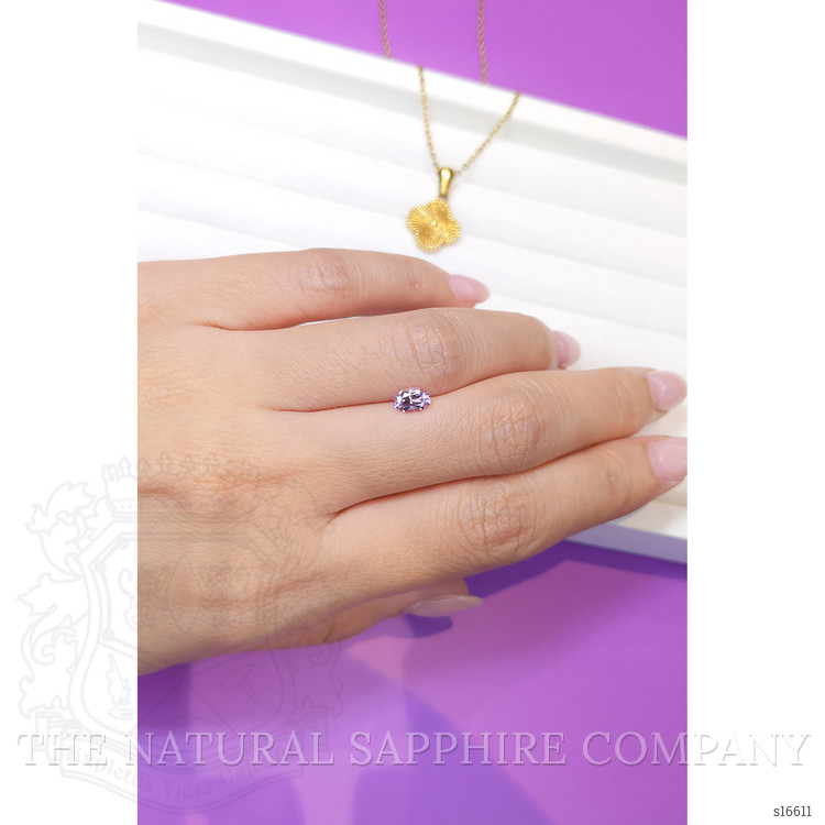 0.60 Ct. Pink Sapphire from Ceylon (Sri Lanka)