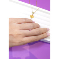 0.84 Ct. Pink Sapphire from Ceylon (Sri Lanka) Life Style