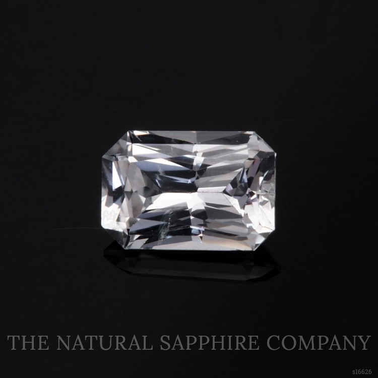 0.60 Ct. White Sapphire from Ceylon (Sri Lanka)
