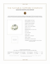 0.81 Ct. Yellow Sapphire from Ceylon (Sri Lanka) Scan Report