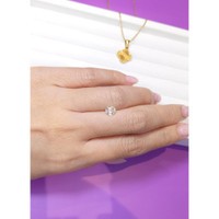 0.81 Ct. Yellow Sapphire from Ceylon (Sri Lanka) Life Style