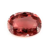0.90 Ct. Reddish Orange Sapphire from Ceylon (Sri Lanka) Video