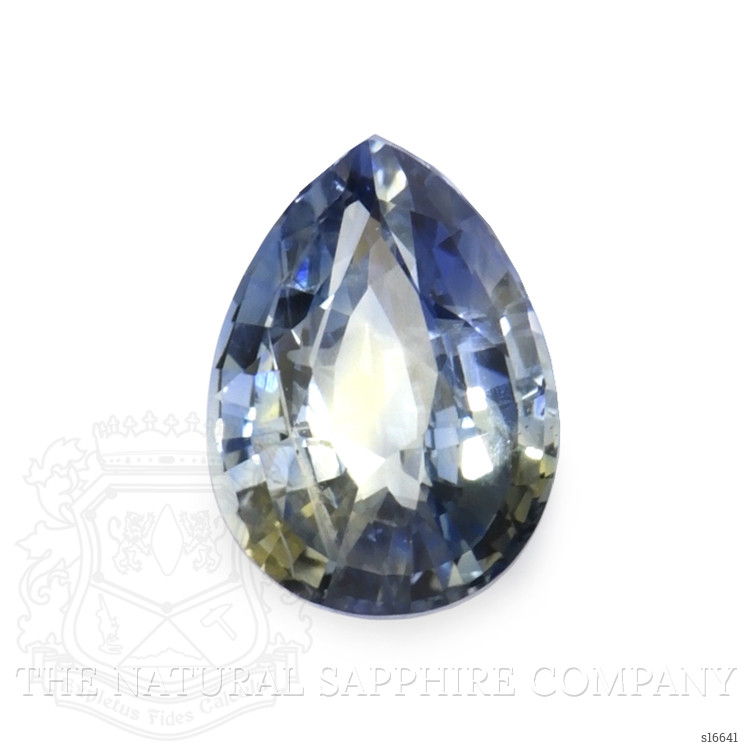 0.89 Ct. Bi Color Sapphire from Ceylon (Sri Lanka)