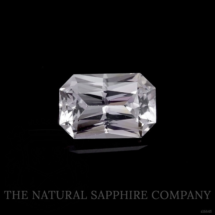 0.63 Ct. White Sapphire from Ceylon (Sri Lanka)