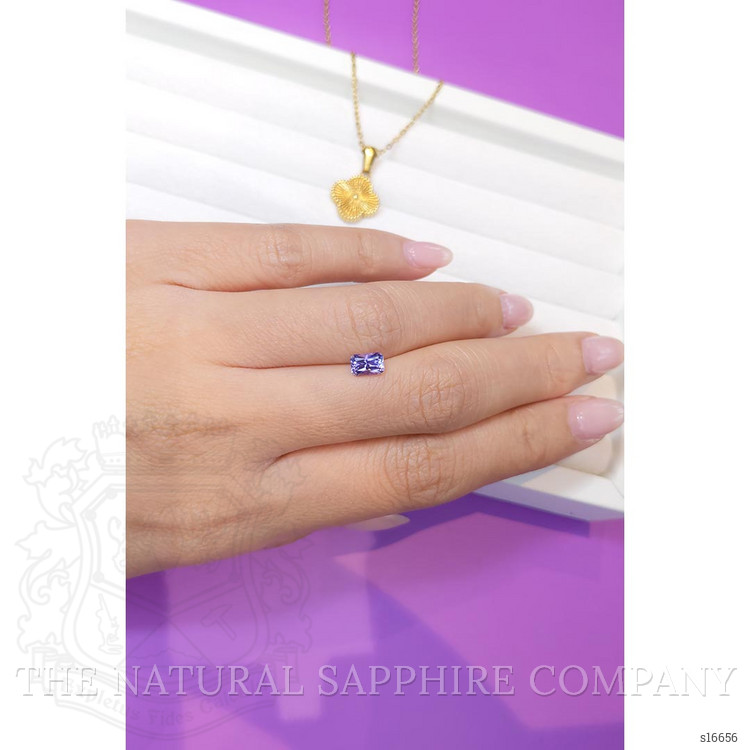 0.80 Ct. Purple Sapphire from Ceylon (Sri Lanka)