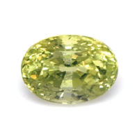 1.56 Ct. Greenish Yellow Sapphire from Ceylon (Sri Lanka) Video