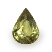 1.32 Ct. Greenish Yellow Sapphire from Ceylon (Sri Lanka) Video