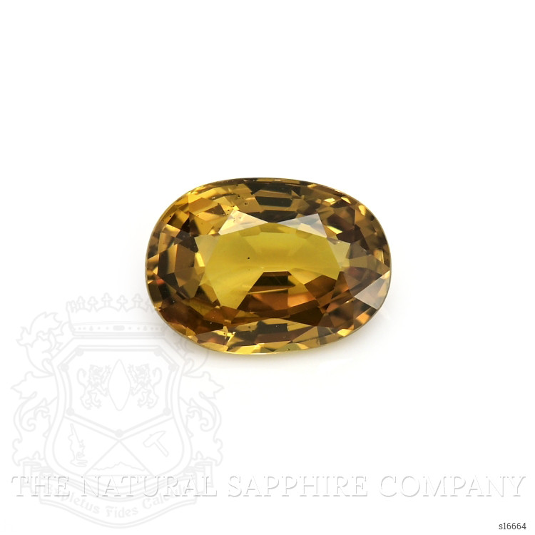 0.94 Ct. Yellow Sapphire from Ceylon (Sri Lanka)