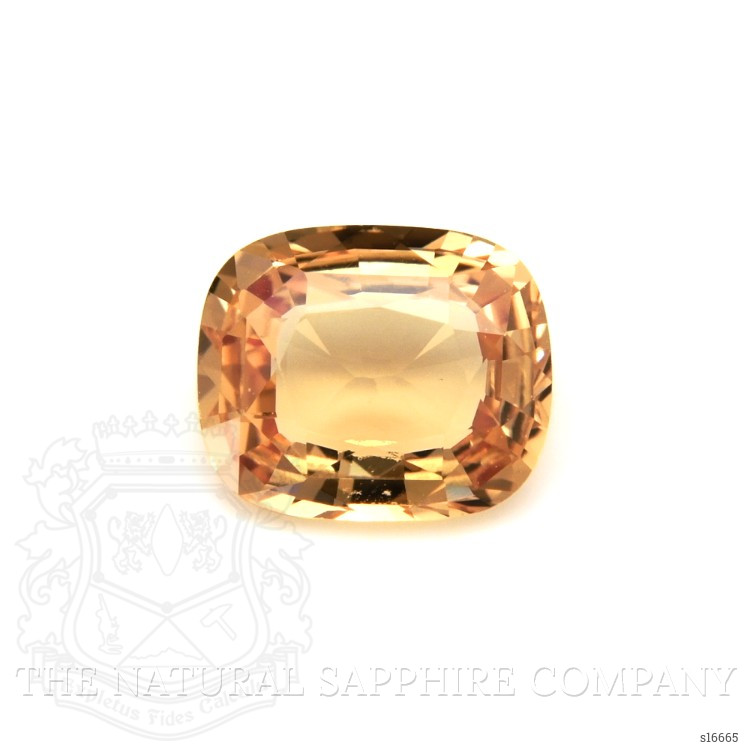 1.15 Ct. Peach Sapphire from Ceylon (Sri Lanka)