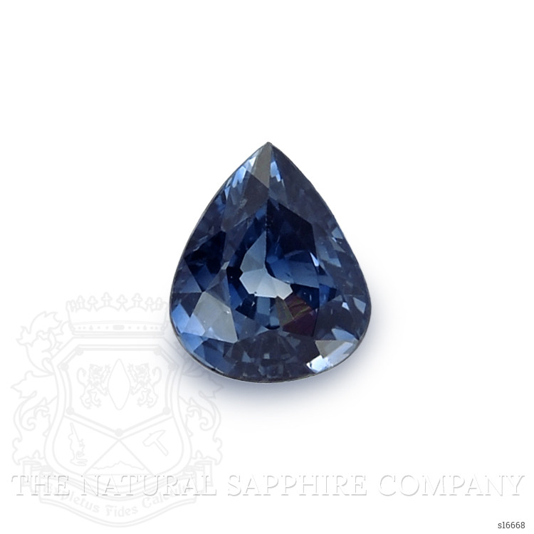 0.79 Ct. Blue Sapphire from Ceylon (Sri Lanka)