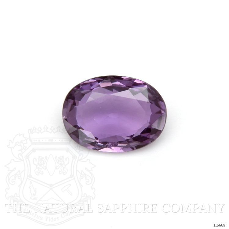 0.87 Ct. Purple Sapphire from Ceylon (Sri Lanka)