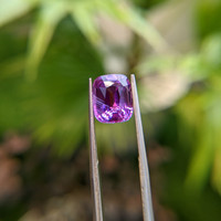 5.09 Ct. Purple Sapphire from Tanzania Life Style