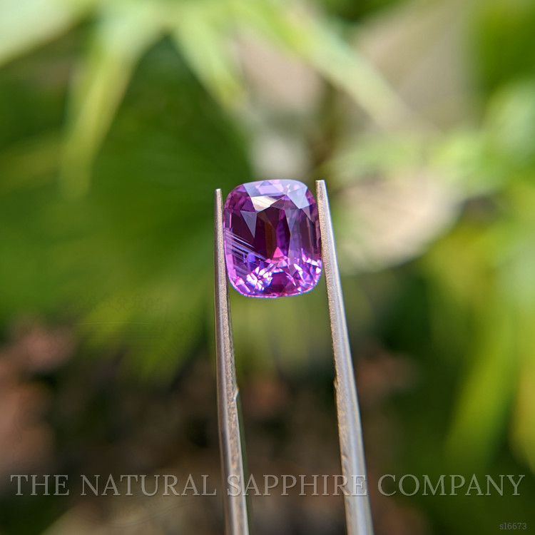 5.09 Ct. Purple Sapphire from Tanzania