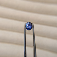 1.00 Ct. Blue Sapphire from Tanzania Life Style
