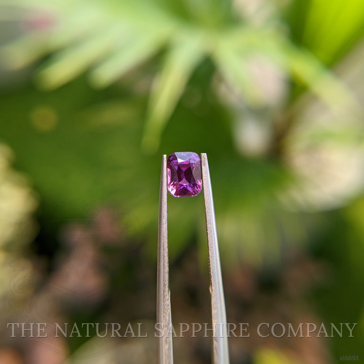 1.07 Ct. Pinkish Purple Sapphire from Ceylon (Sri Lanka)