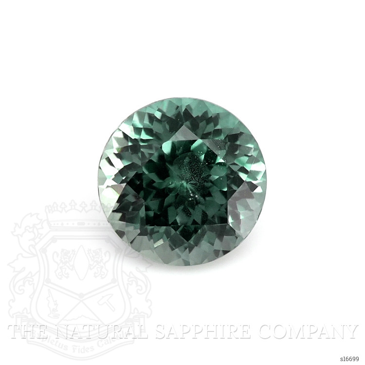0.66 Ct. Bluish Green Sapphire from Montana