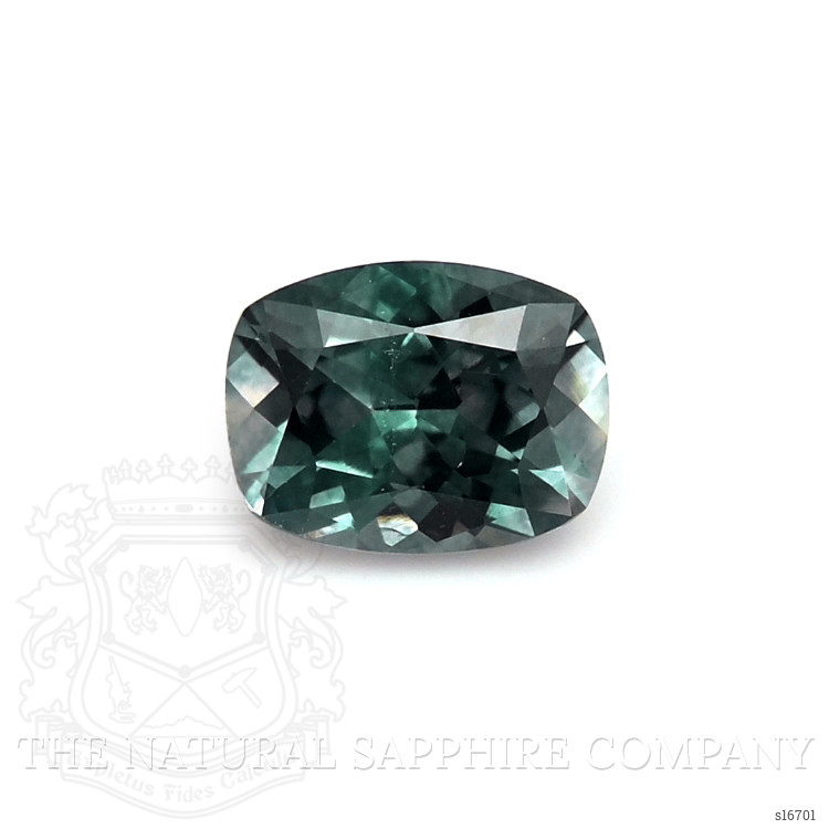 0.74 Ct. Bluish Green Sapphire from Ceylon (Sri Lanka)