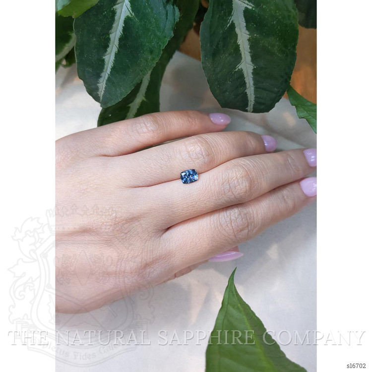 0.96 Ct. Blue Sapphire from Montana