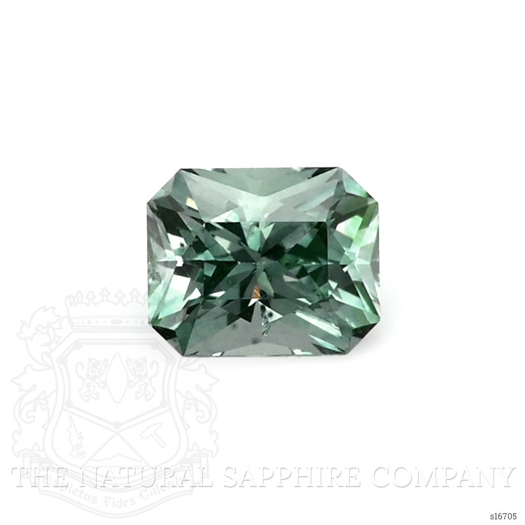 0.78 Ct. Bluish Green Sapphire from Montana