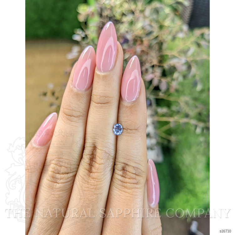 0.44 Ct. Blue Sapphire from Ceylon (Sri Lanka)