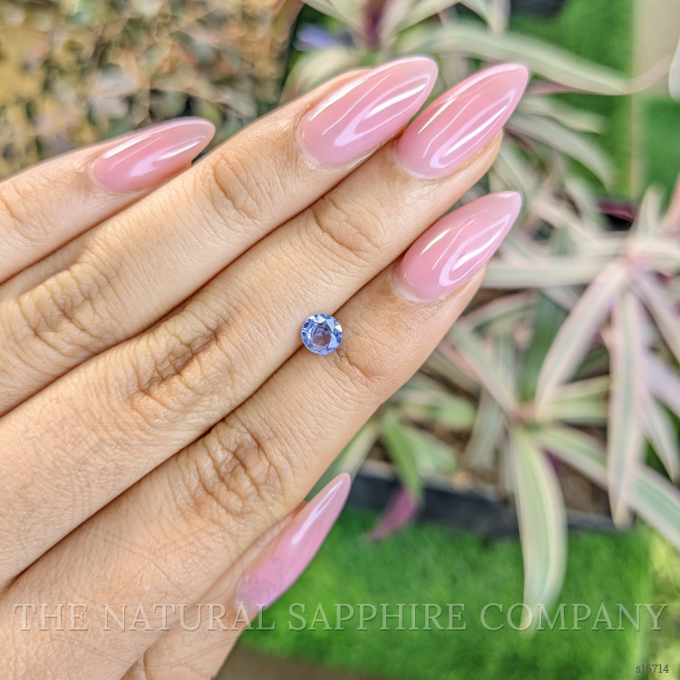 0.47 Ct. Blue Sapphire from Ceylon (Sri Lanka)