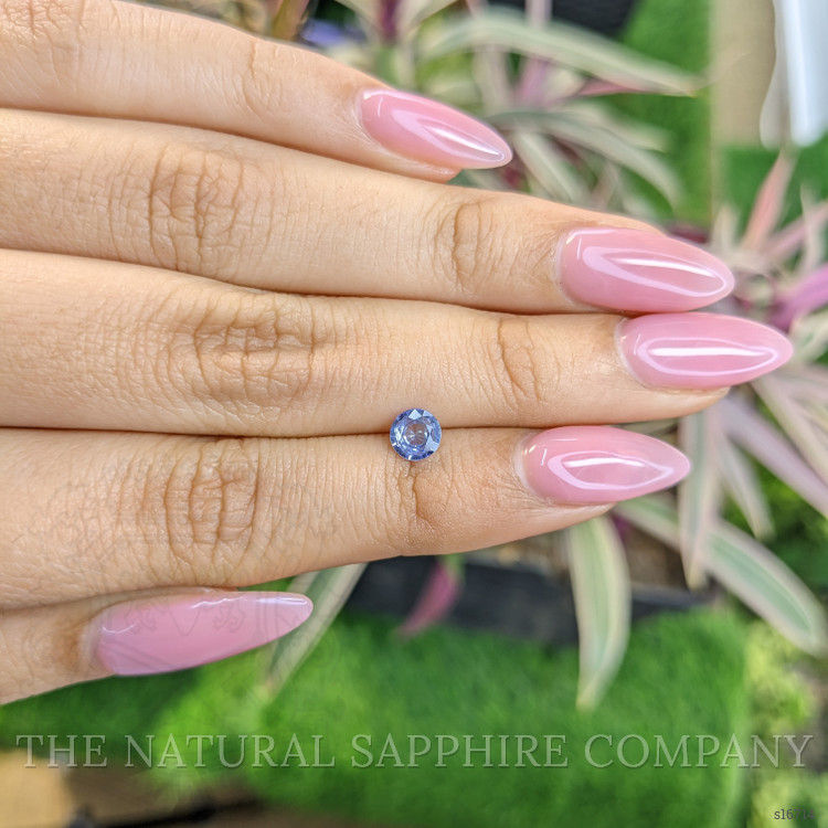 0.47 Ct. Blue Sapphire from Ceylon (Sri Lanka)