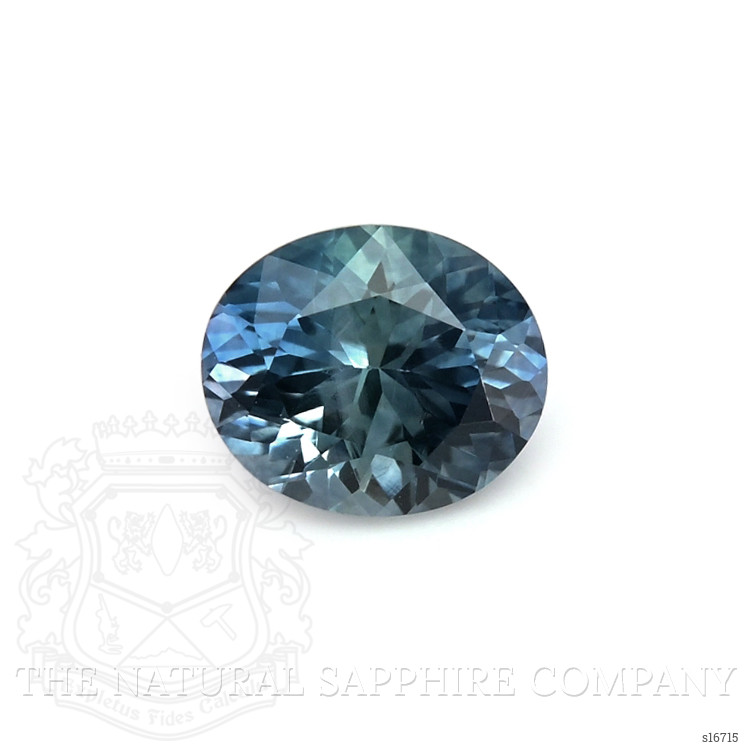 0.70 Ct. Greenish Blue Sapphire from Montana