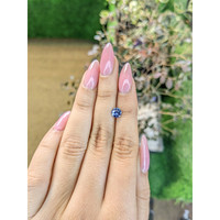 0.86 Ct. Blue Sapphire from Ceylon (Sri Lanka) Life Style