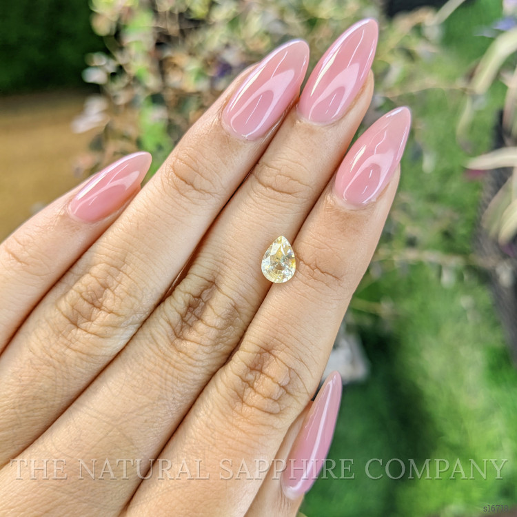 1.04 Ct. Yellow Sapphire from Ceylon (Sri Lanka)