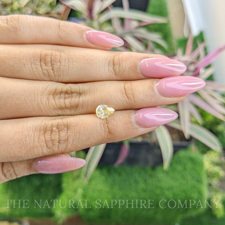 1.04 Ct. Yellow Sapphire from Ceylon (Sri Lanka)