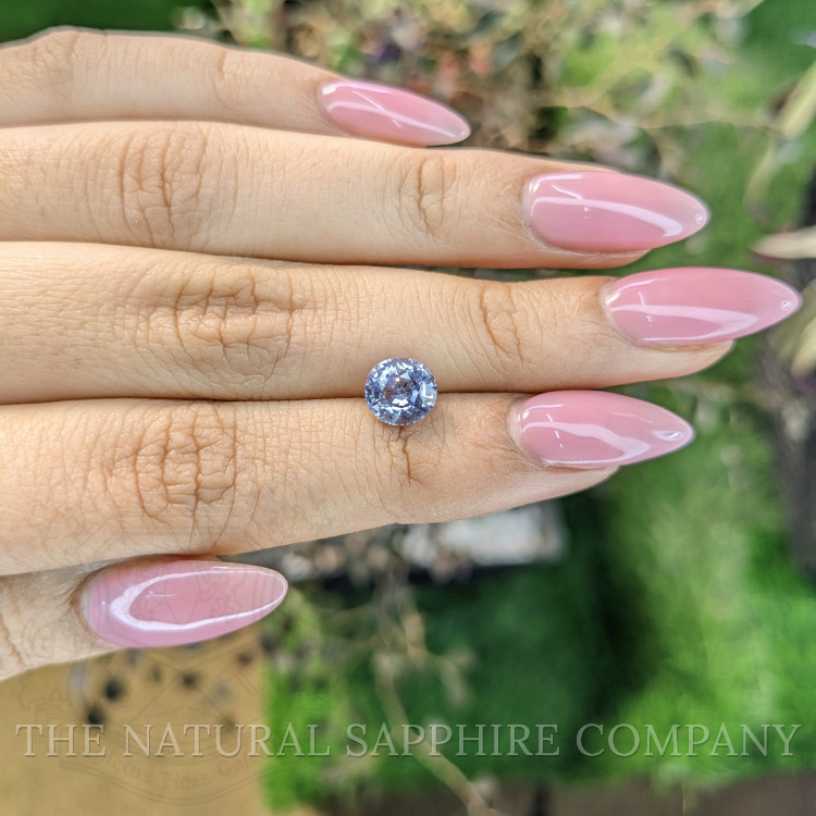 1.69 Ct. Violet Sapphire from Ceylon (Sri Lanka)