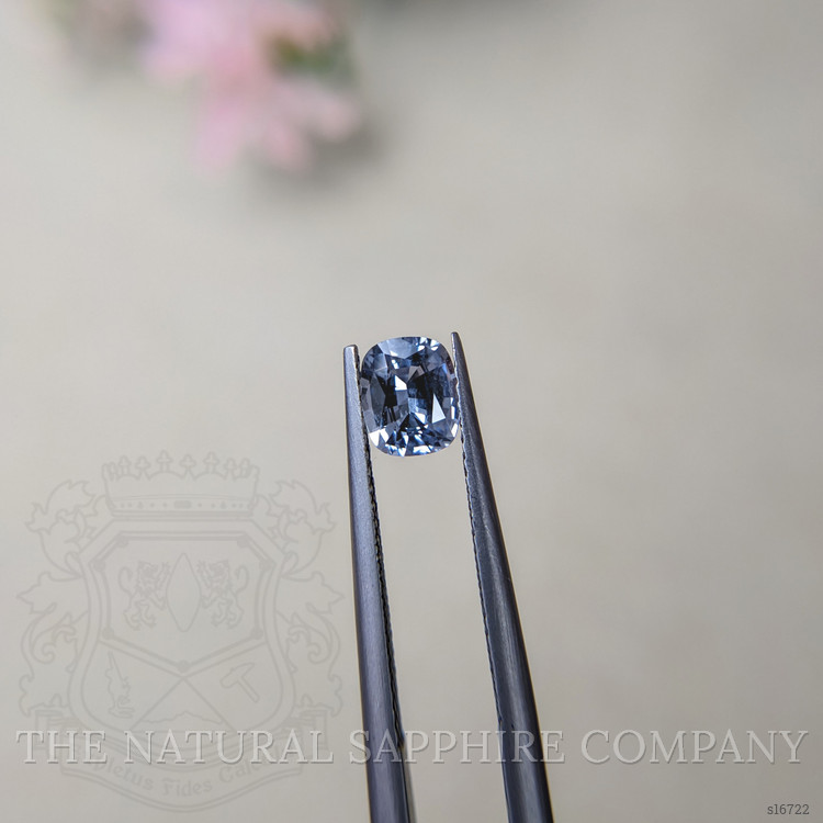 0.88 Ct. Blue Sapphire from Ceylon (Sri Lanka)