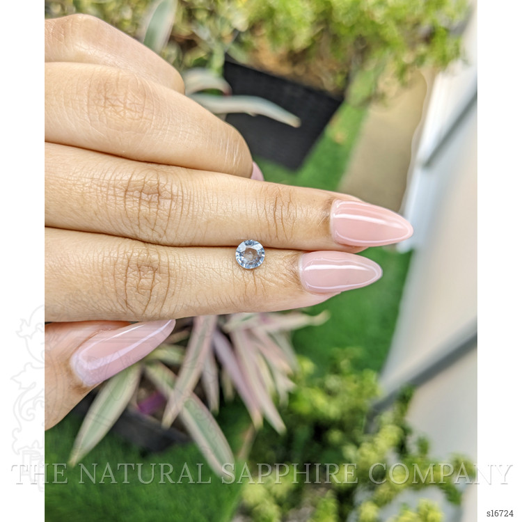 0.73 Ct. Blue Sapphire from Ceylon (Sri Lanka)