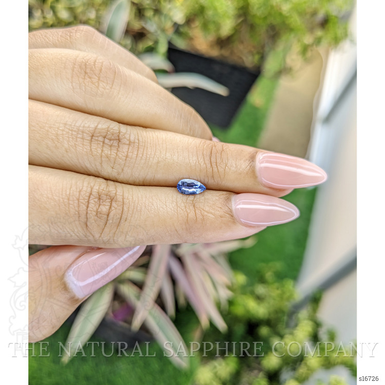 0.50 Ct. Blue Sapphire from Ceylon (Sri Lanka)