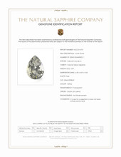 0.87 Ct. Yellow Sapphire from Ceylon (Sri Lanka) Scan Report
