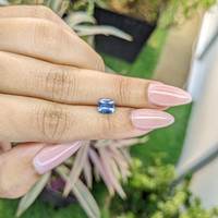 0.99 Ct. Blue Sapphire from Ceylon (Sri Lanka) Life Style