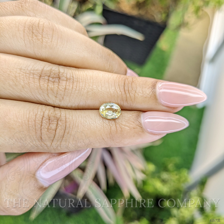 1.21 Ct. Yellow Sapphire from Ceylon (Sri Lanka)