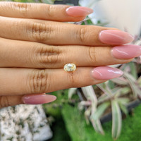 1.22 Ct. Yellow Sapphire from Ceylon (Sri Lanka) Life Style