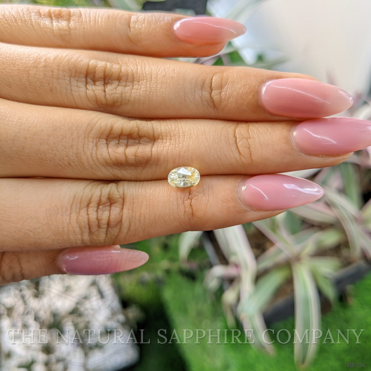 1.22 Ct. Yellow Sapphire from Ceylon (Sri Lanka)