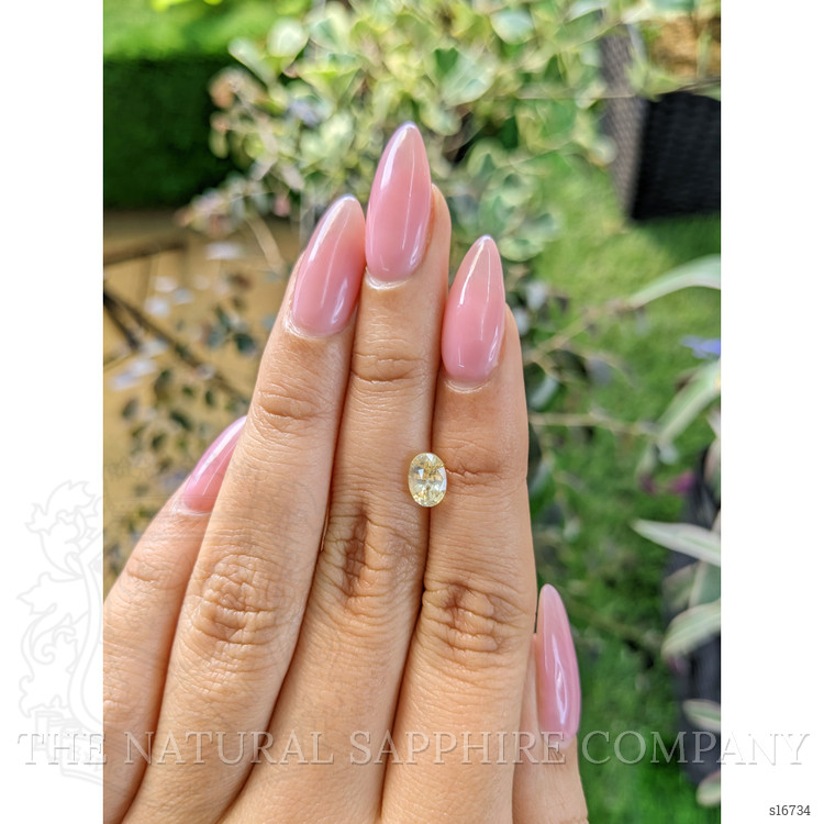 1.22 Ct. Yellow Sapphire from Ceylon (Sri Lanka)