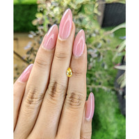 0.66 Ct. Yellow Sapphire from Ceylon (Sri Lanka) Life Style