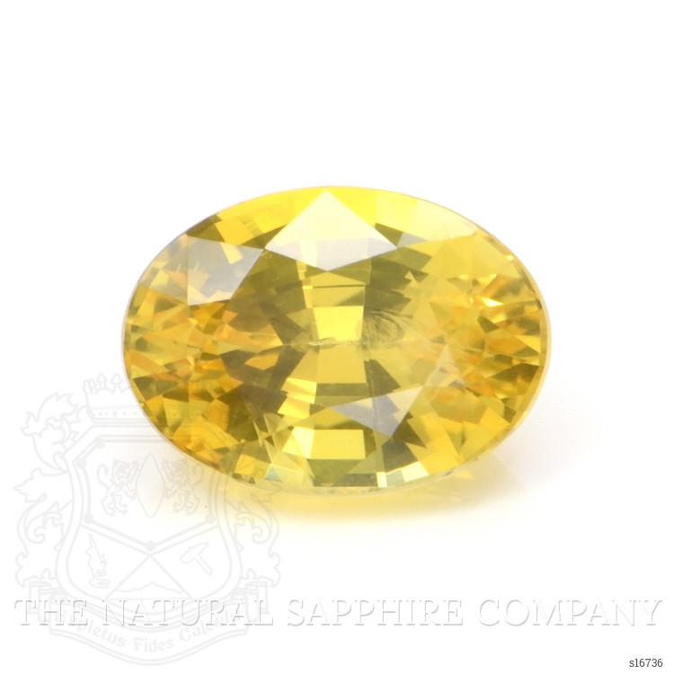 0.94 Ct. Yellow Sapphire from Ceylon (Sri Lanka)