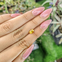 0.94 Ct. Yellow Sapphire from Ceylon (Sri Lanka) Life Style
