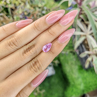 2.26 Ct. Purplish Pink Sapphire from Ceylon (Sri Lanka) Life Style