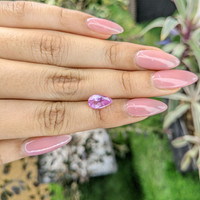 2.26 Ct. Purplish Pink Sapphire from Ceylon (Sri Lanka) Life Style